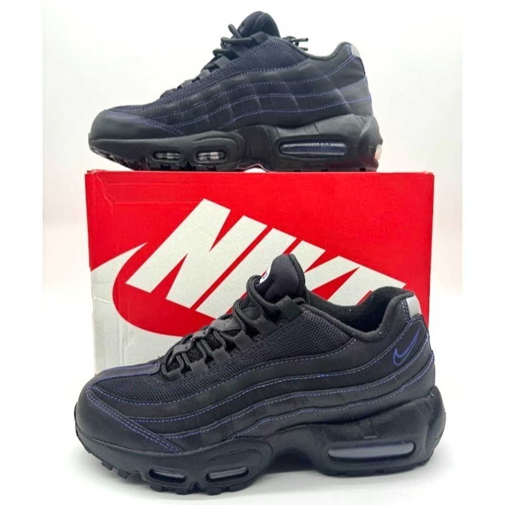 Nike Air Max 95‎ Recraft LTR GS Black Persian Violet 7Y EU40 HF4053-008 w/Box